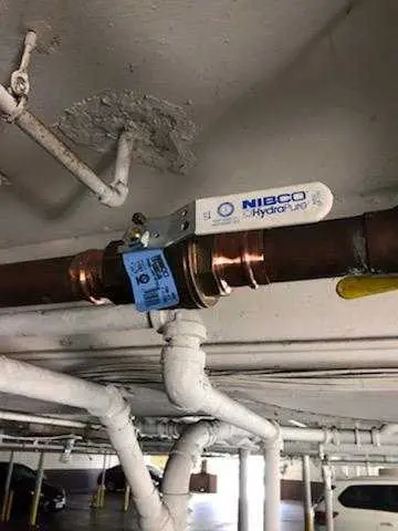 Copper pipe repair and valve work for Water Line Repair in Sheds